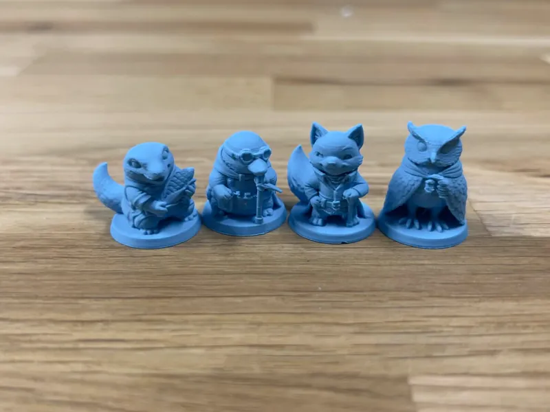 Everdell Critter Miniatures - Spirecrest
