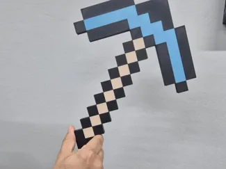 Large Minecraft Pickaxe