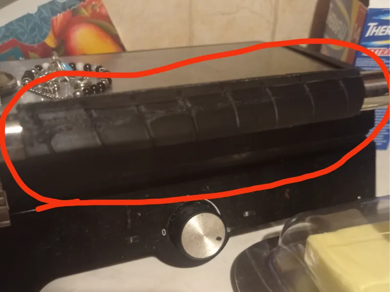 Electric Grill Heat Handle Cover