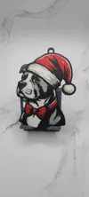 Christmas Pitbull Print Profile