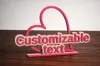 Parametric Desk Sign with heart