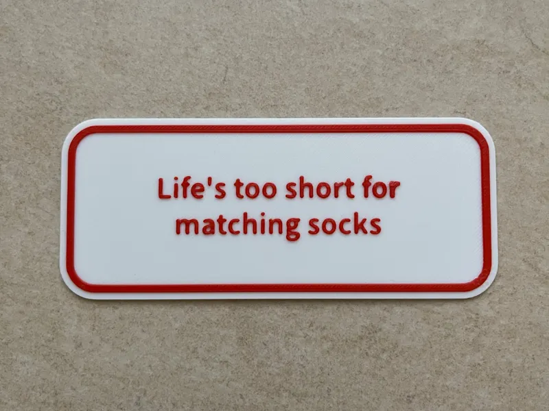 Ironic sign