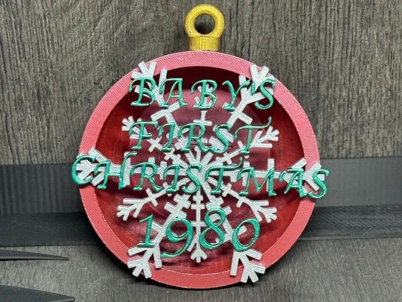 Baby's First Christmas (Customizable)