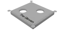 Colorized "The Gloven" Logo Text