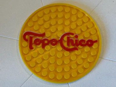 Topo Chico Mineral Water Anti Drip Coaster