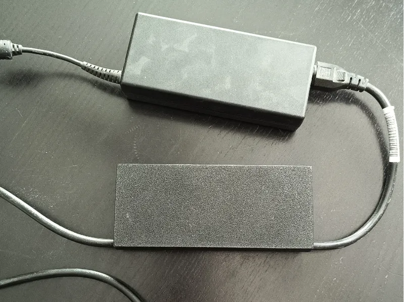 Fake Laptop Power Adapter Storage Box