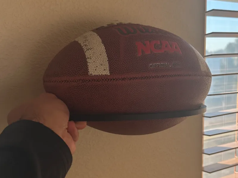 Wall Mounted Football Display