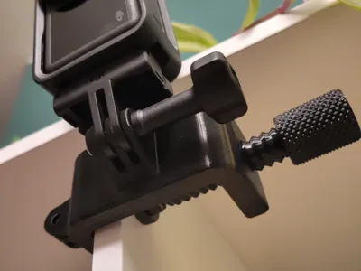 Dual Action Cam Clamp Mount