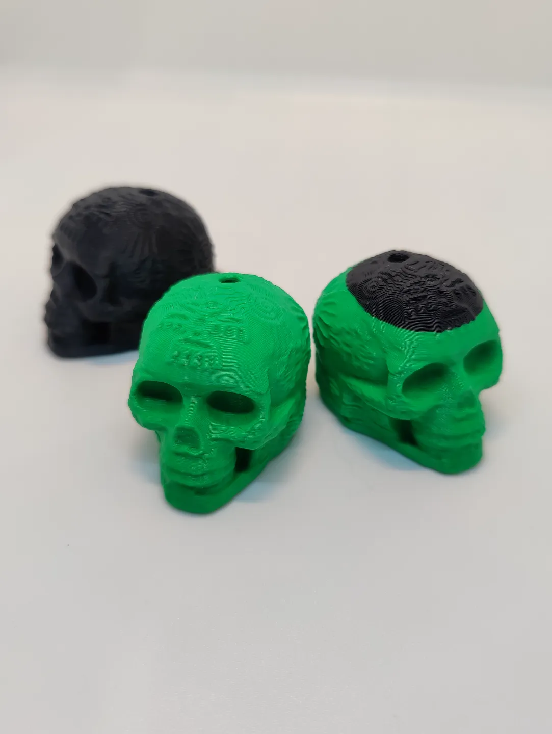 Mayan death whistle keychain - Aztec view 3