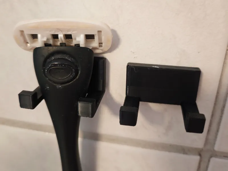 Wandhalterung für Rasierer / wall mount for razors