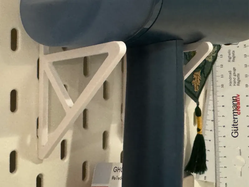 80mm Sloping Peg Board Bracket