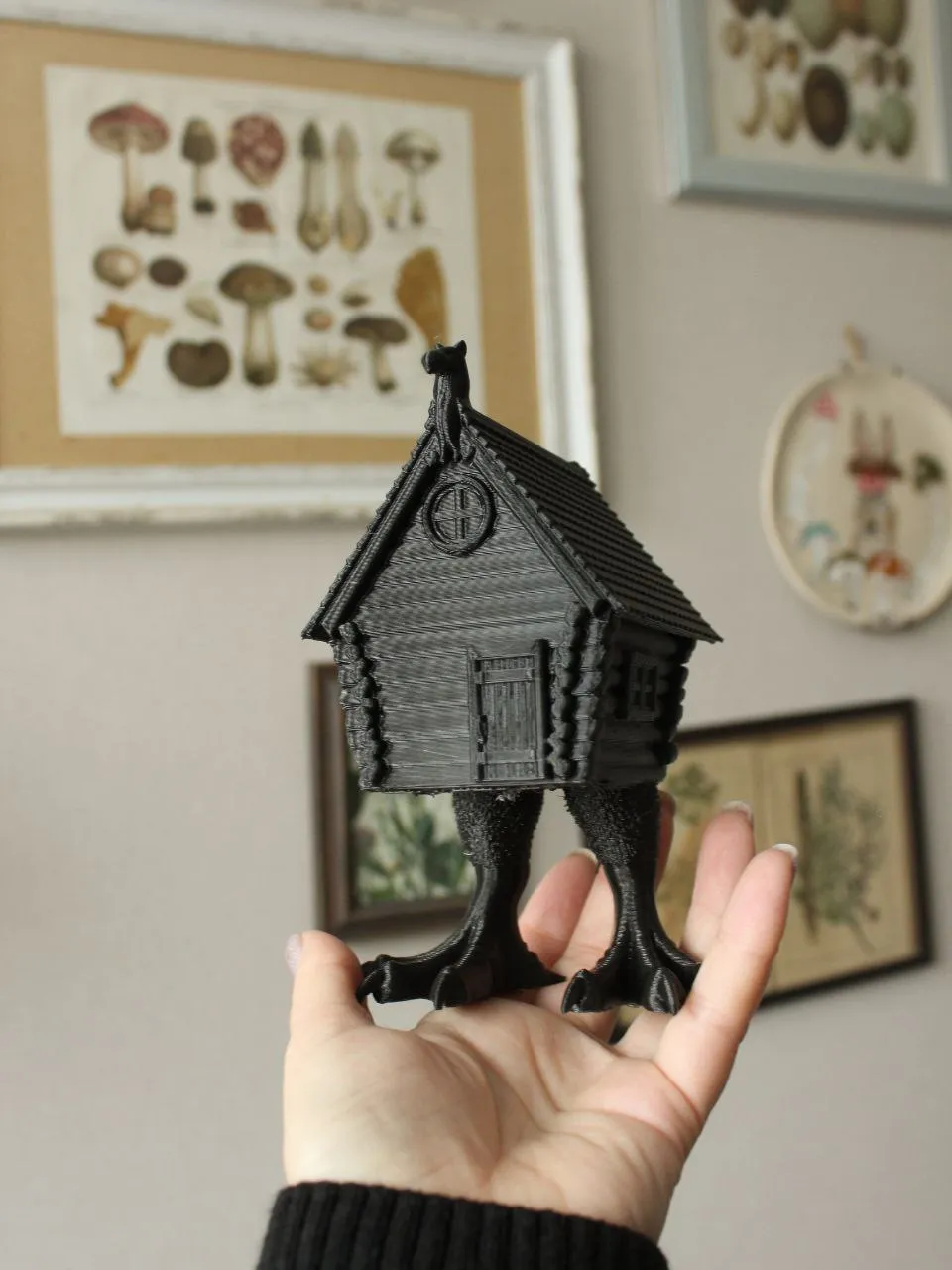 Modell Baba Rajz Baba Yaga house 2 - Free 3D Print Model - MakerWorld