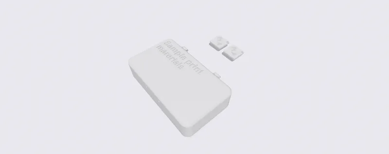 Material sample box