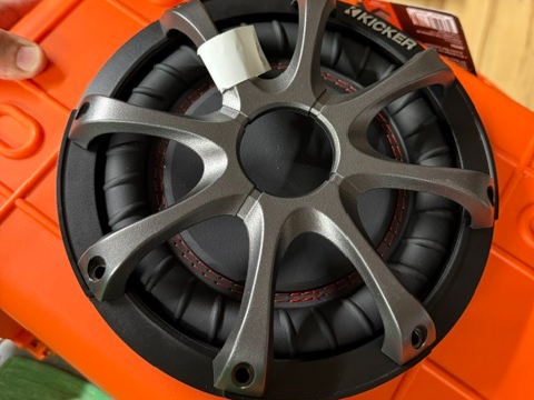 Kicker 8" passive radiator spacer for Apache 3800 