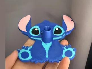 Stitch Rhinestone Pen Holder