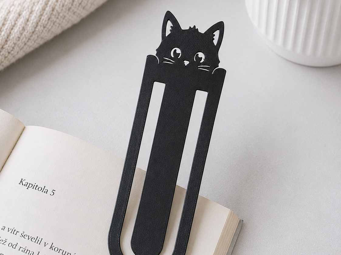 Cute Cat Bookmark