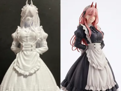 Chainsaw Man Anime Girl Figure Power