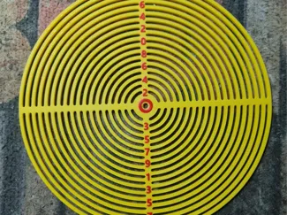 Template for drawing holes 20-200mm
