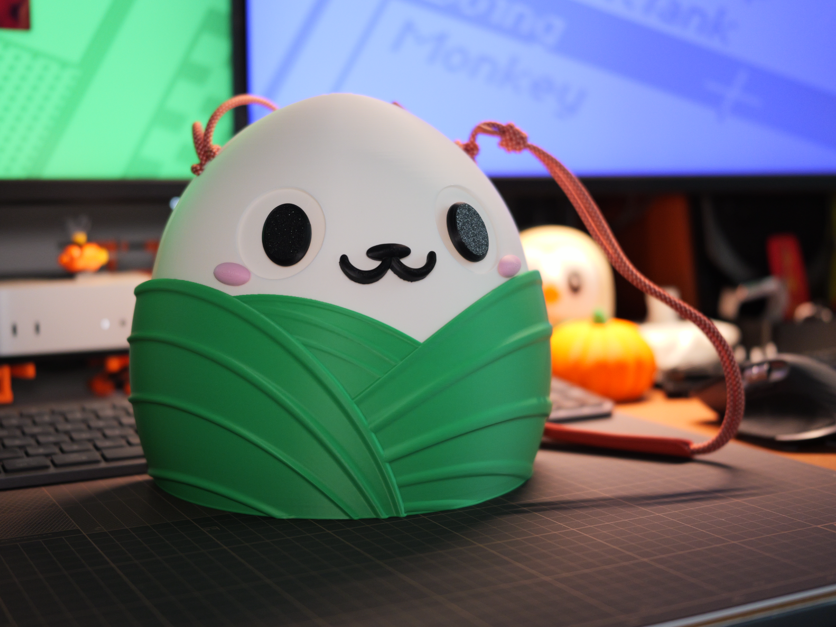 Cute Zongzi Shaped Mini Backpack V1.0 