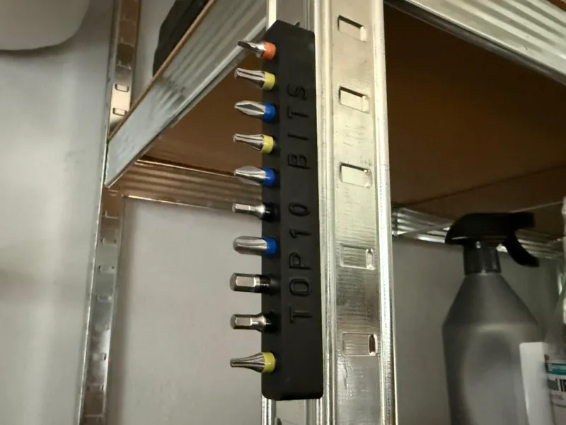Top Ten Bits - Magnetic holder for 10 bits