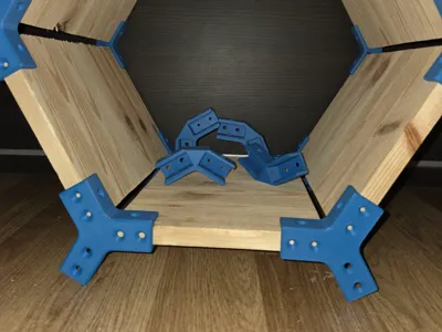 Honeycomb selfmade shelf