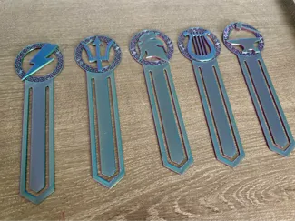 Percy Jackson Cabins Bookmarks