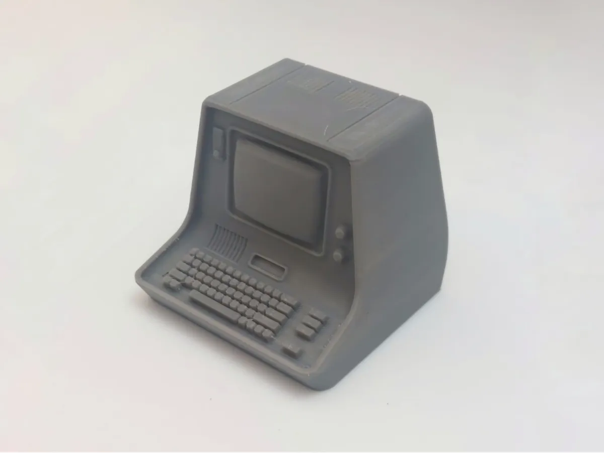 Fallout Computer - Miniature - Free 3D Print Model - MakerWorld