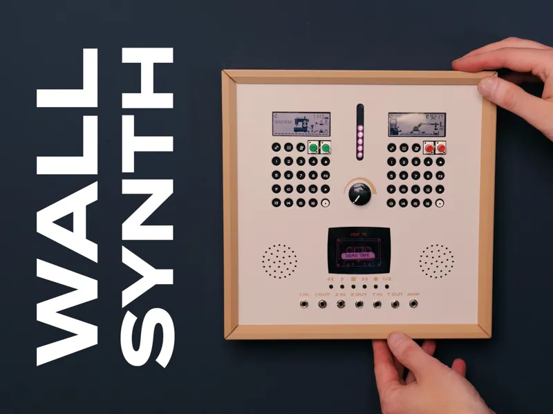 Framed Music - Wall Synth | DIY Music Recorder