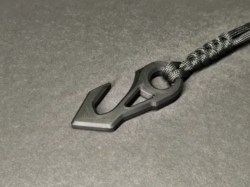 Accesorio para filamento: EDC Raptor Hook - Tactical Gear Anchor — vista de referencia 5