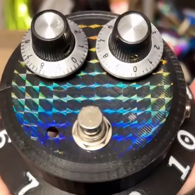 Guitar Knob Pedal Enclosure