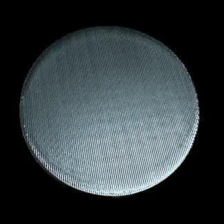 Cleaning disc for stuck filament on textured plate