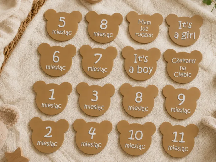 Milestone Signs – Teddy Bear PL