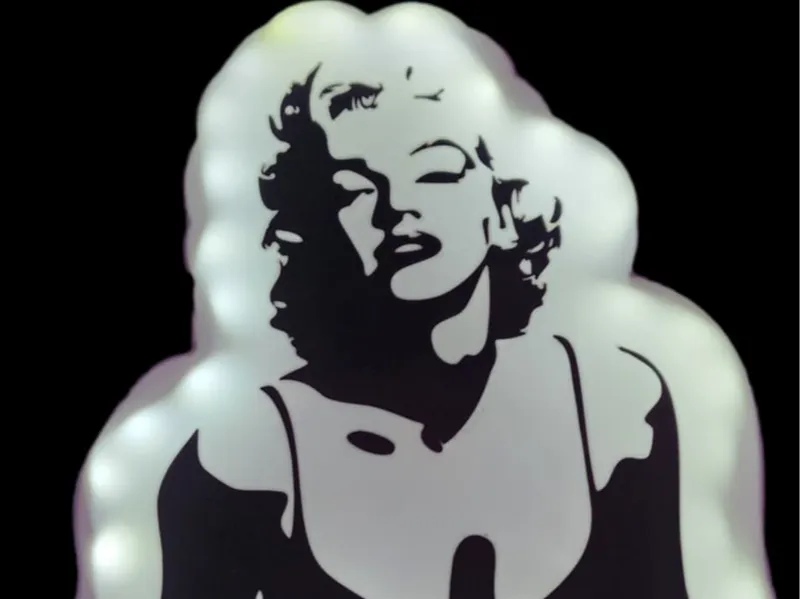 Marilyn Monroe Lightbox