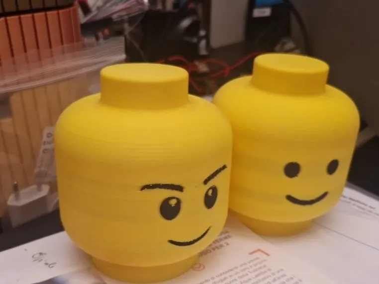 LegoHead Night Bed Lamp