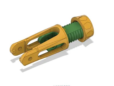 Simple Belt Tensioner for 2020 extrusion profile