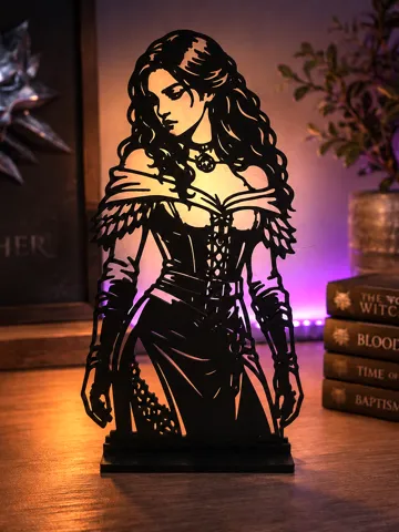 Adorno temático: The Witcher - Yennefer Desk Decoration — vista de referencia 2