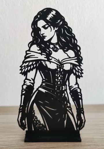 Adorno temático: The Witcher - Yennefer Desk Decoration — vista de referencia 3