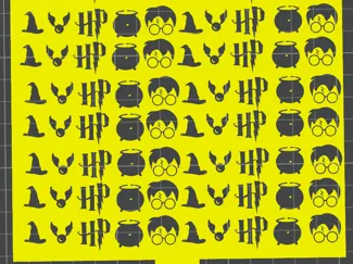 Stencil Harry Potter