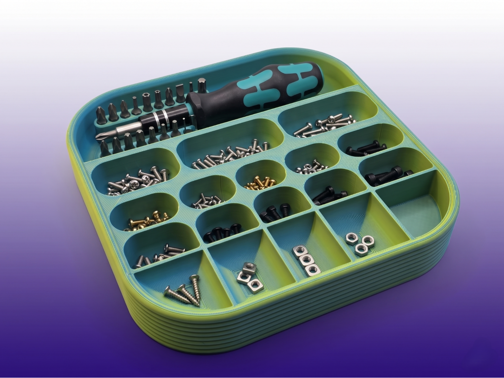 Electronic Tray Organizer