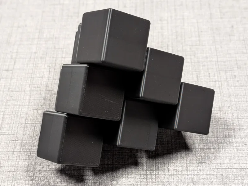Block Pyramid Puzzle