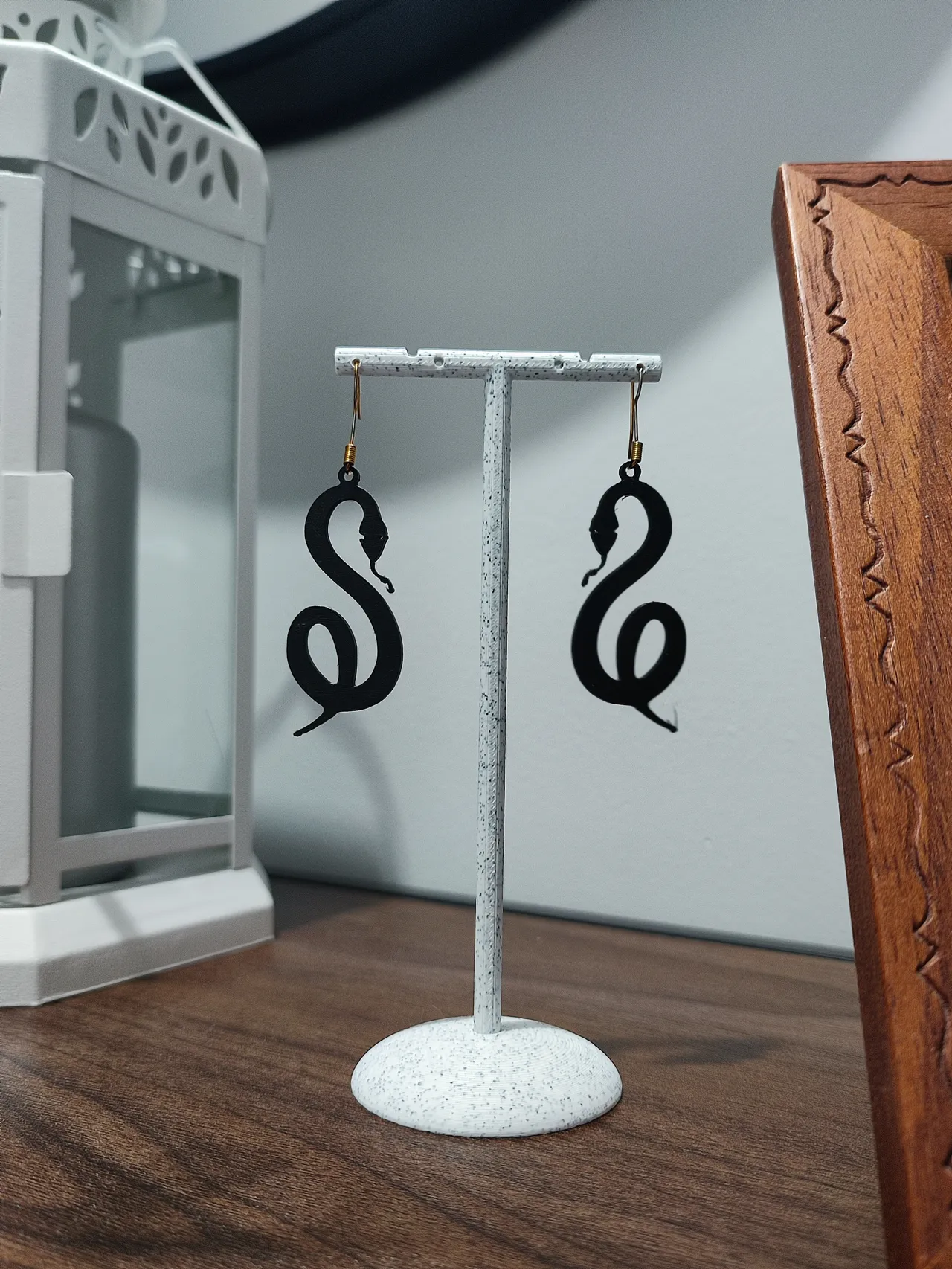 Aretes Dúo Serpentina view 2