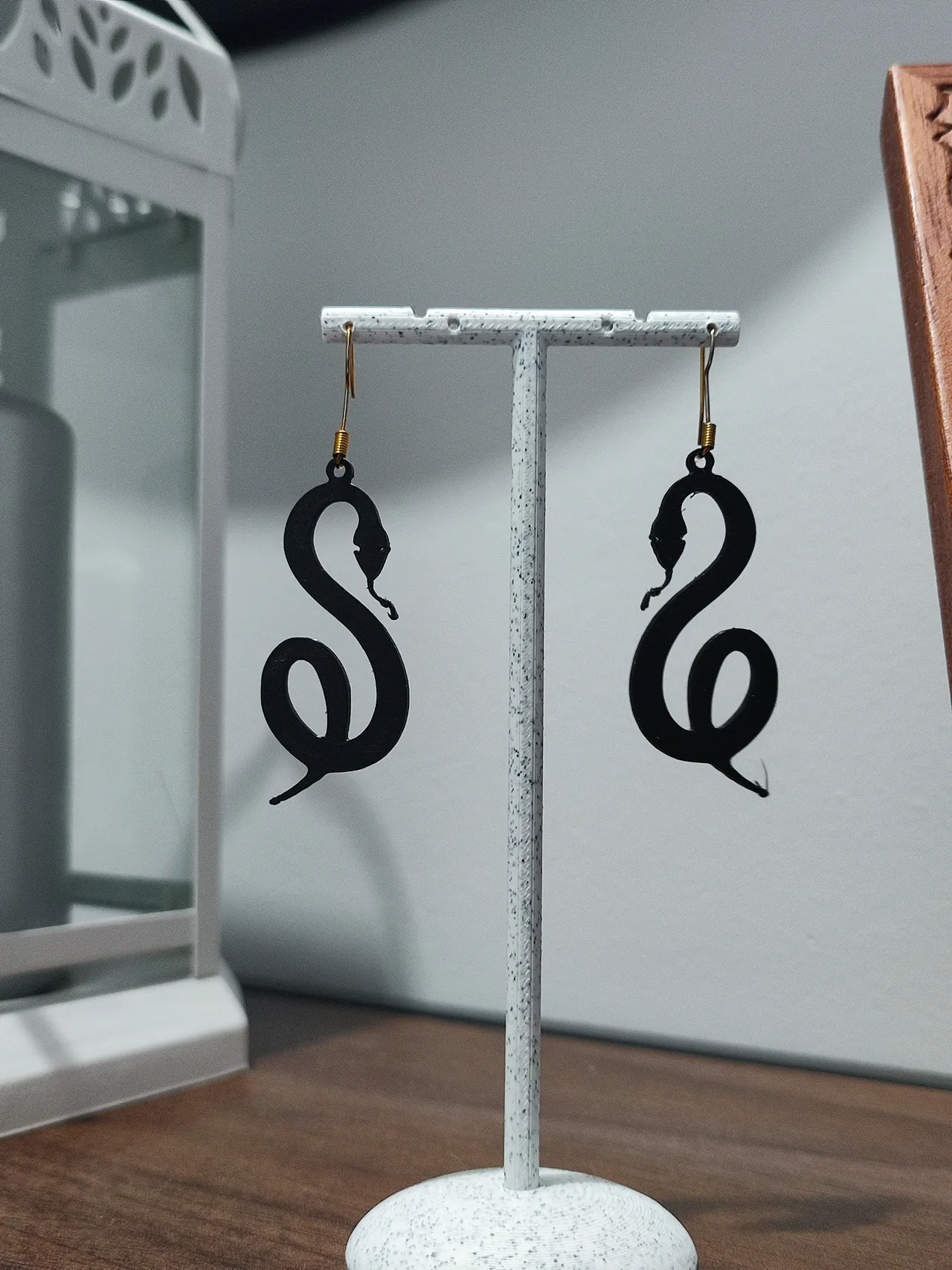 Aretes Dúo Serpentina view 3