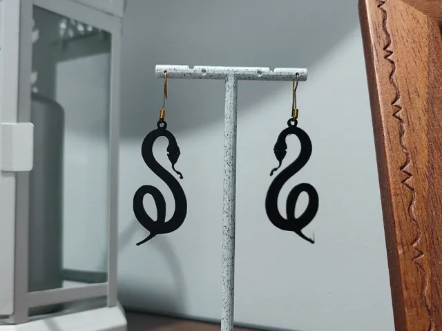 Aretes Dúo Serpentina