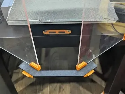Door Holder for Universal Ikea Lack Enclosure