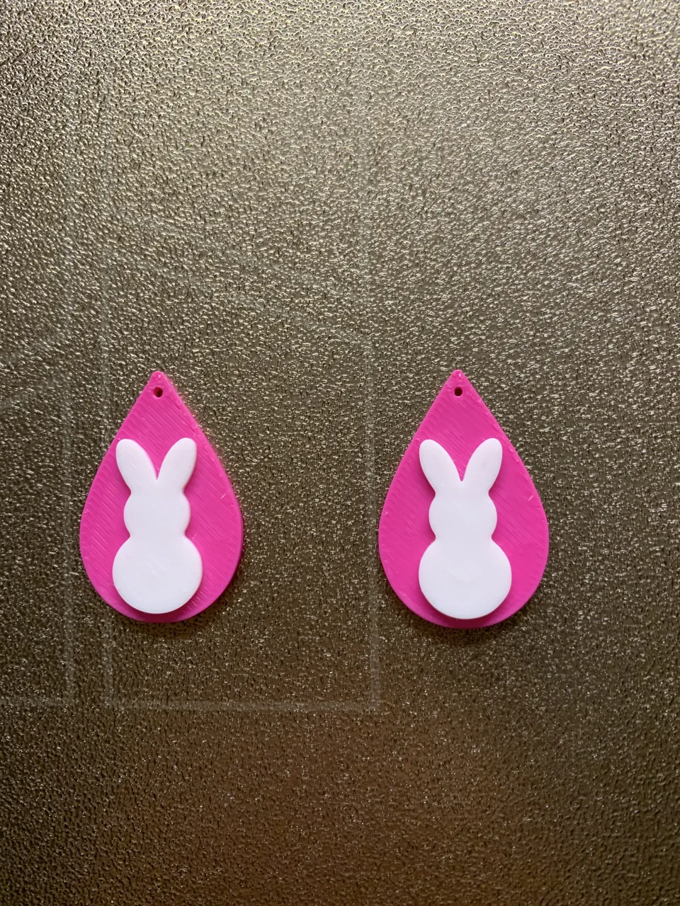 Bunny Rabbit Earrings view 2