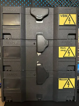 Tanos systainer T-Loc Beschriftung