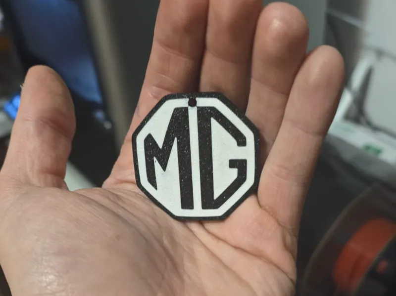 MG motors keychain