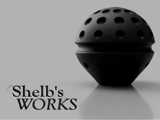 Golf ball style gear knob M10