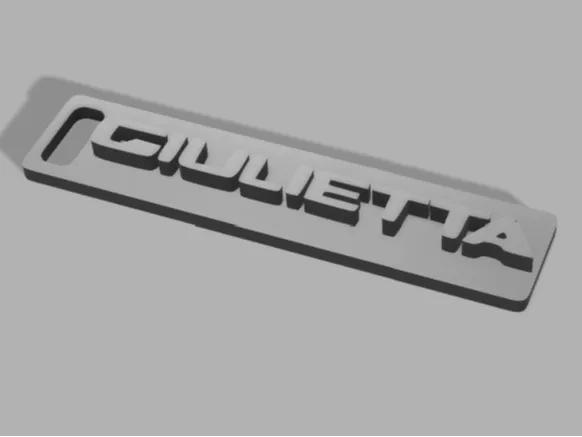Keychain Alfa Romeo Giulietta - Portachiavi