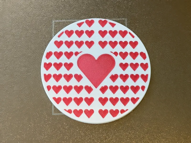 Heart Coaster